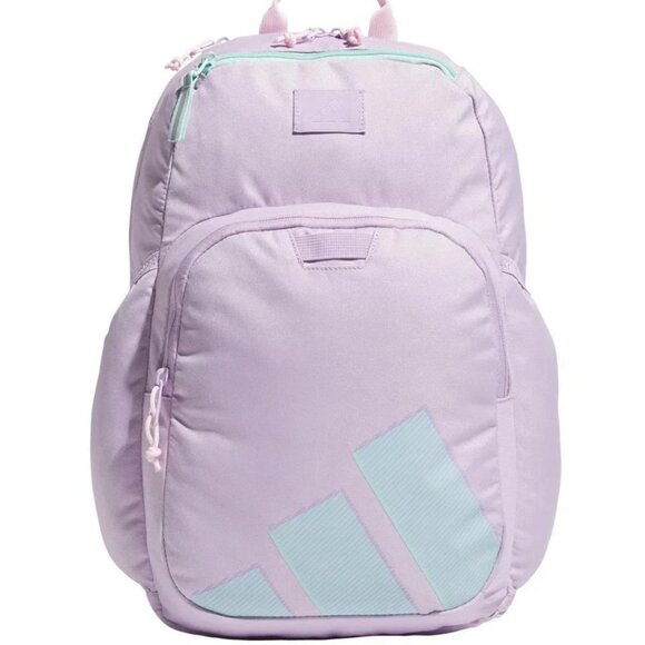 NWT Adidas Midway Small Backpack Clear Pink/Pink Fusion One Size - Picture 1 of 5